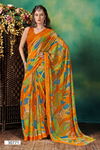 Ivaanka Vol 2 By Vallabhi Georgette Printed Daily Wear Sarees Wholesale Shop In Surat	